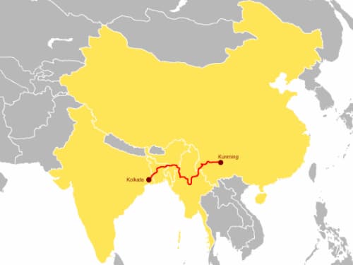 yeni ipek yolu bangladeş çin hindistan myanmar ekonomik koridoru