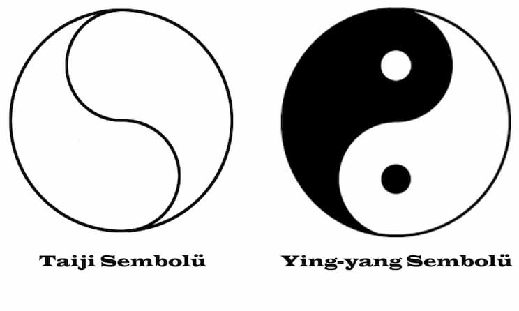 Taoizm sembolü ying-yang ve taiji