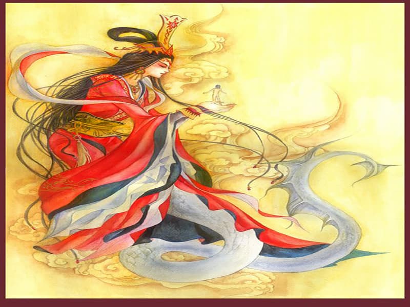 çin mitolojisi nü wa efsanesi